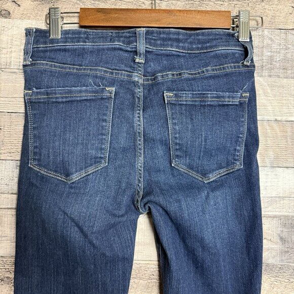 Bridge by Gly Mid Rise Ankle Skinny Jeans Women's Sz 27 Blue - Picture 4 of 9